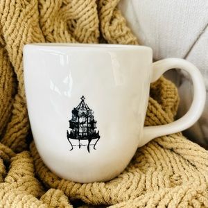 Rare Rae Dunn, Artisan Collection, Vintage Birdcage Ceramic Mug, Farmhouse
